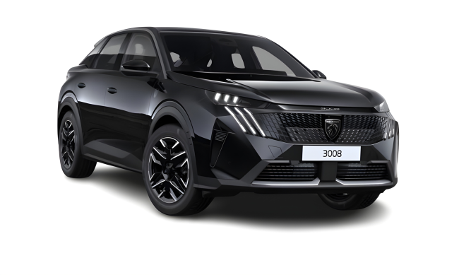 Peugeot 3008 Hybrid 145 e-DSC6 Benzin Schwarz