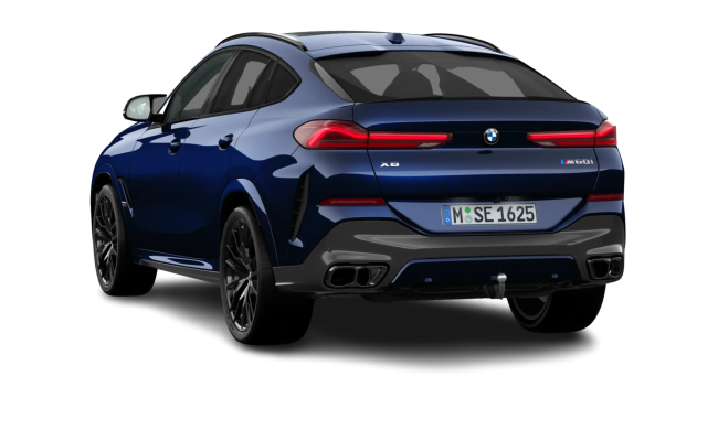 BMW X6 M60i Benzin Blau