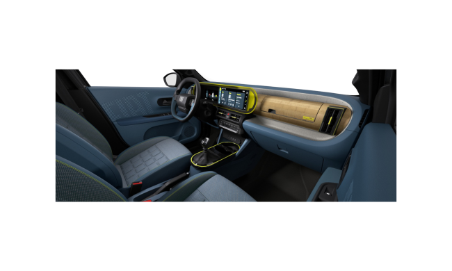 Fiat Grande Panda 1.2 Benzin Schwarz