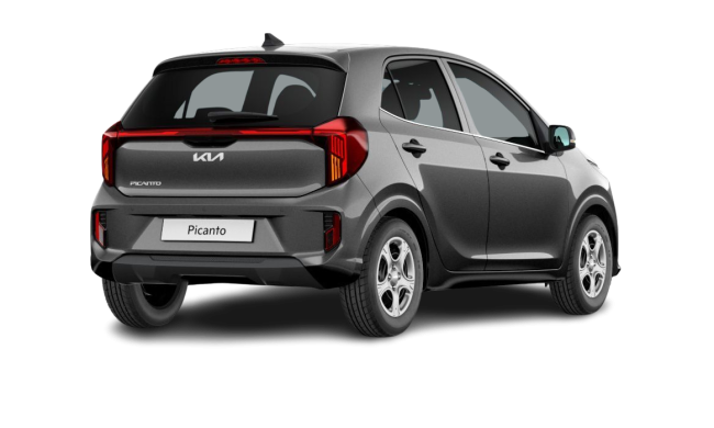 Kia Picanto 1.0 4-Sitzer Benzin Schwarz