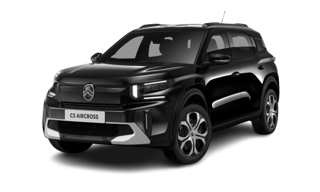 Citroen C3 Aircross Hybrid 145 ë-DCS6 Benzin Schwarz