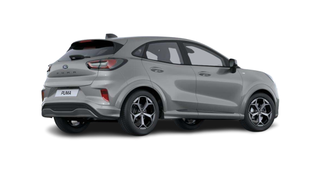 Ford Puma 1,0 EcoBoost Hybrid 92kW Benzin Silber