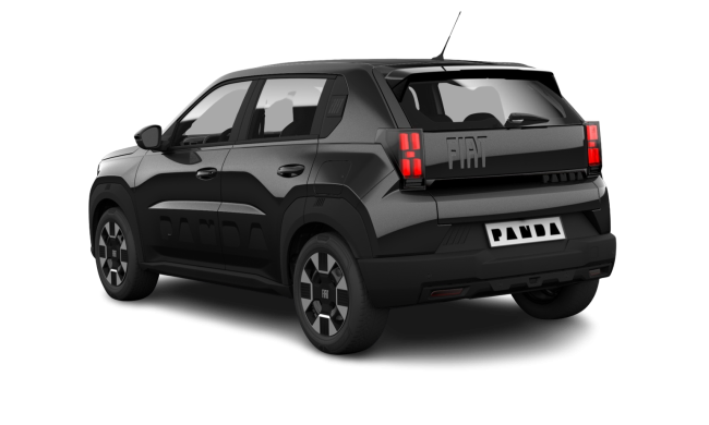 Fiat Grande Panda Hybrid 1.2 eDCT 81 kW (110 PS) Benzin Schwarz