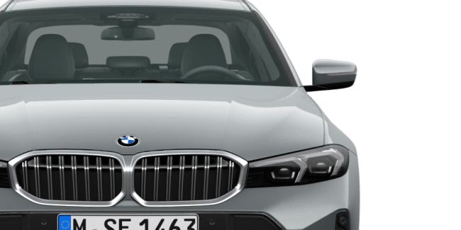 BMW 3er Limousine 318i Benzin Grau