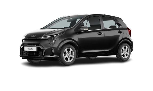 Kia Picanto 1.0 4-Sitzer Benzin Schwarz