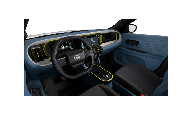 Fiat Grande Panda Hybrid 1.2 eDCT 81 kW (110 PS) Benzin Schwarz