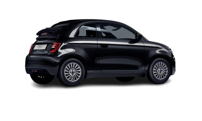 Fiat 500 1.0 FireFly Hybrid Cabrio Benzin Schwarz