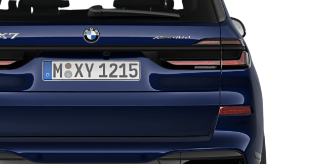 BMW X7 xDrive40d Diesel Blau
