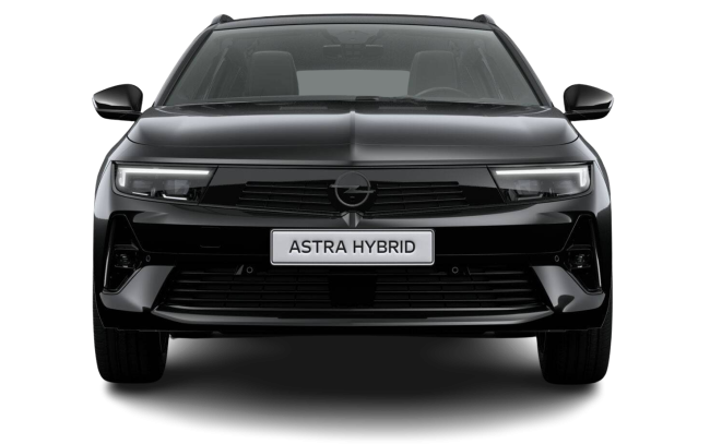 Opel Astra Sports Tourer ST Hybrid 107kW eDCT Benzin Schwarz