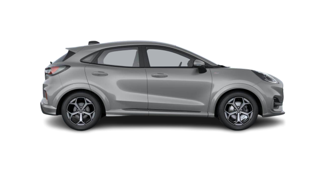 Ford Puma 1,0 EcoBoost Hybrid 92kW Benzin Silber