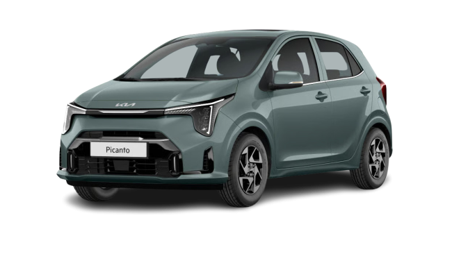 Kia Picanto 1.0 4-Sitzer Benzin Grün