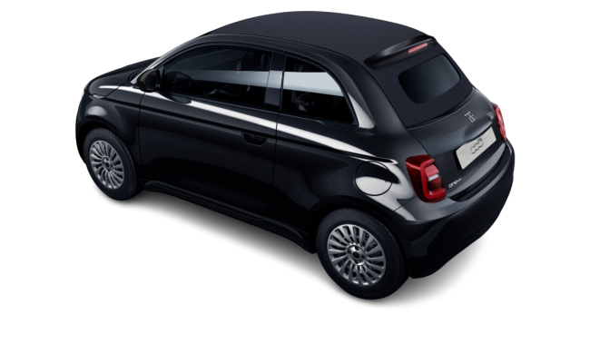 Fiat 500 1.0 FireFly Hybrid Cabrio Benzin Schwarz