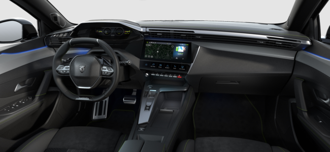 Peugeot 308 SW Hybrid 145 e-DSC6 SW Benzin Schwarz