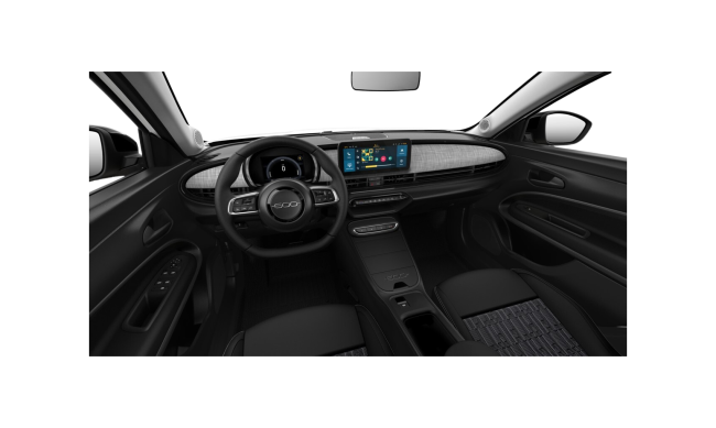 Fiat 600 1.2 Hybrid T3 81 kW Benzin Schwarz