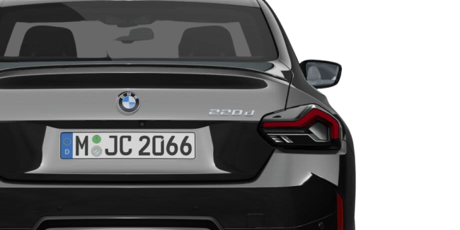 BMW 2er Coupé 220d Steptronic Diesel Schwarz