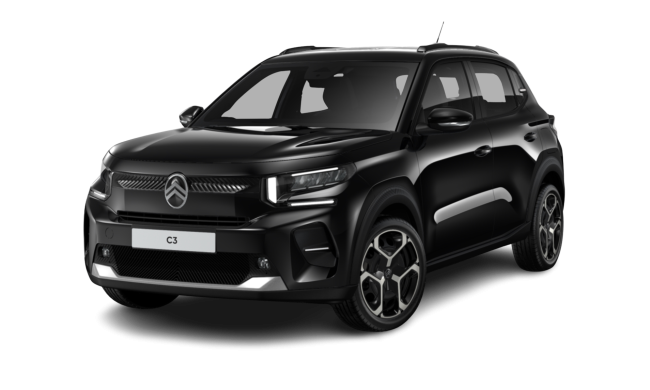 Citroen C3 Turbo 100 Stop&Start Benzin Schwarz