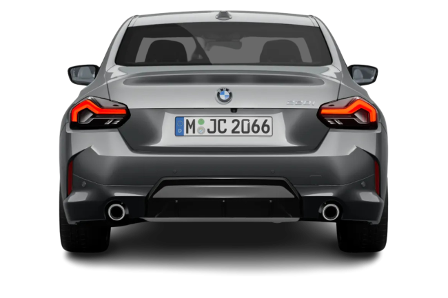 BMW 2er Coupé 220i Steptronic Benzin Grau