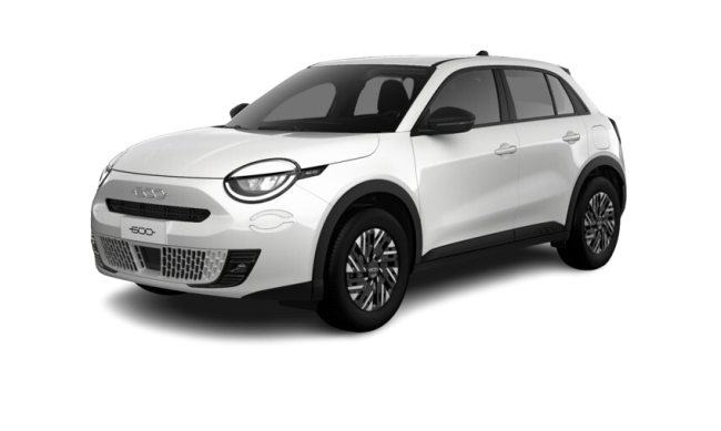 Fiat 600 1.2 Hybrid T3 81 kW Benzin Schwarz