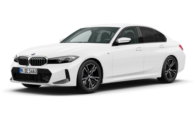 BMW 3er Limousine 318i Benzin Weiß