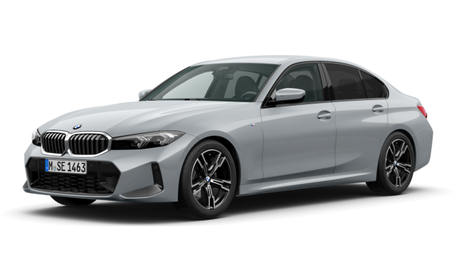 BMW 3er Limousine 318i Benzin Grau