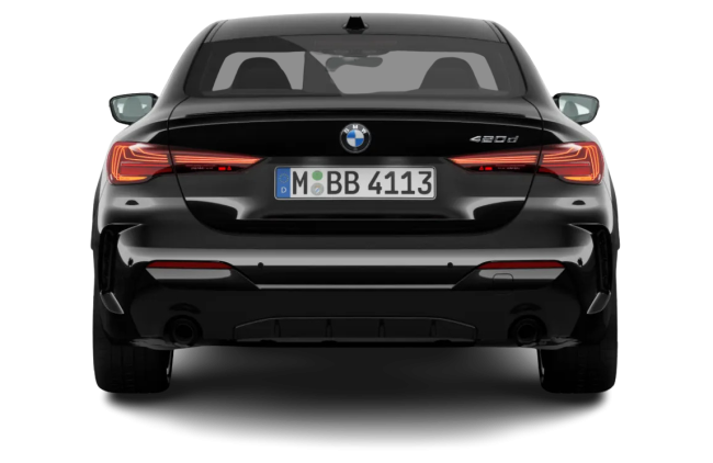BMW 4er Coupé 420d A Diesel Schwarz