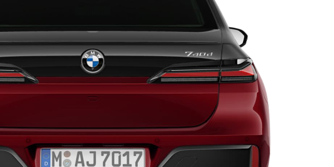 BMW 7er Limousine 740d xDrive Diesel Rot
