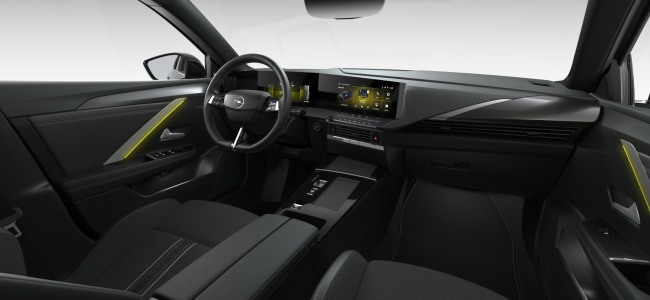 Opel Astra Sports Tourer ST Hybrid 107kW eDCT Benzin Schwarz