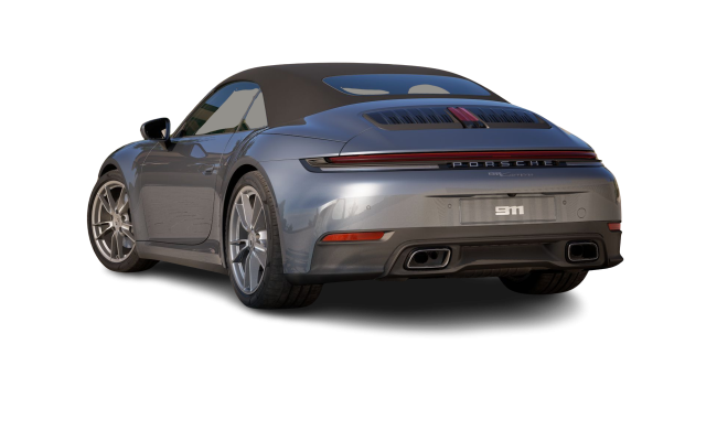 Porsche 911 Carrera Cabriolet 3,0‑Liter‑Sechszylinder‑Boxer‑Turbomotor Benzin Grau