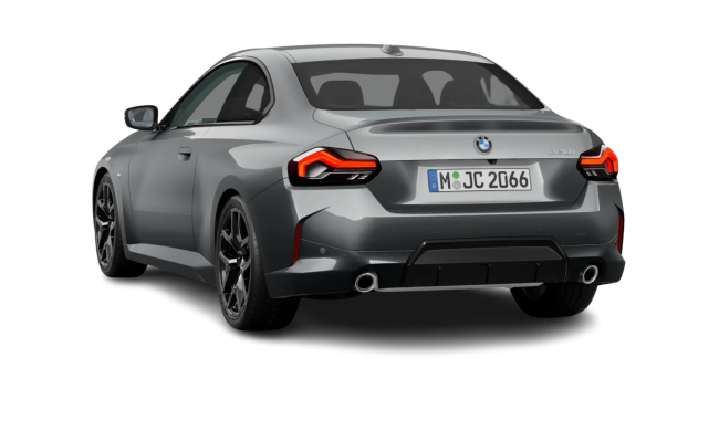 BMW 2er Coupé 220i Steptronic Benzin Grau