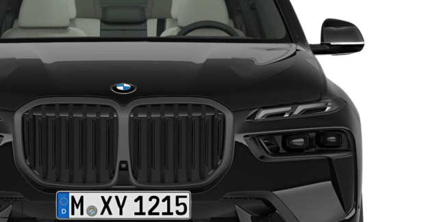 BMW X7 xDrive40d Diesel Schwarz