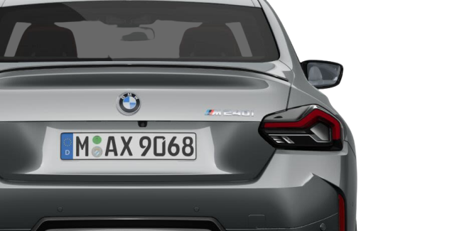 BMW 2er Coupé M240i xDrive Steptronic Benzin Grau