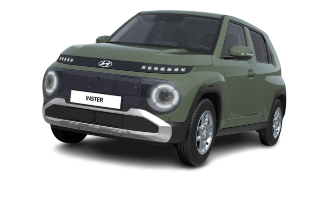 Hyundai Inster 49 kWh Elektro Grün
