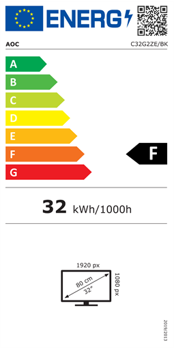 AOC G2 C32G2ZE/BK, 80 cm (31.5 Zoll), 1920 x 1080 Pixel, Full HD