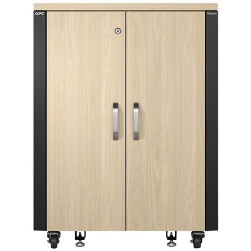 APC NetShelter Soundproof Serverschrank 17HE 230V Ahorn AR4017IA