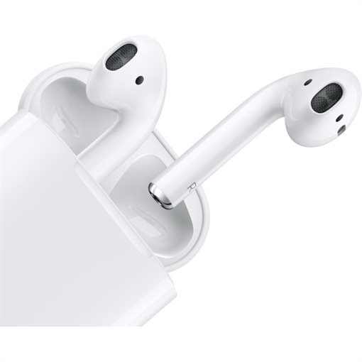 Apple AirPods 2.Gen True Wireless-Kopfhörer mit Mikrofon In-Ear weiß
