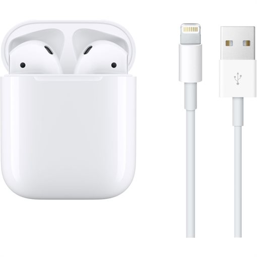 Apple AirPods 2.Gen True Wireless-Kopfhörer mit Mikrofon In-Ear weiß