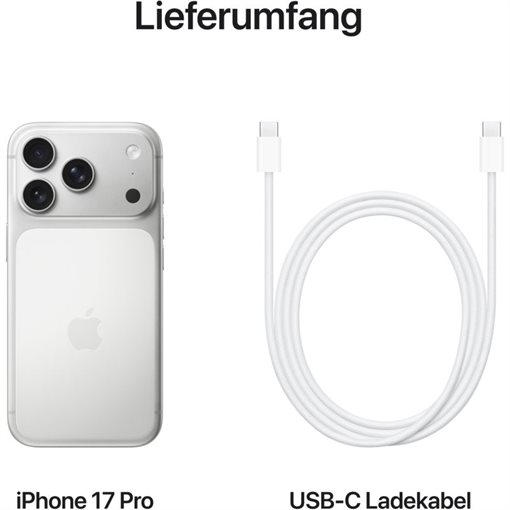 Apple iPhone 17 Pro MG8P4ZD/A 1TB Silber 16cm 6,3Zoll 5G