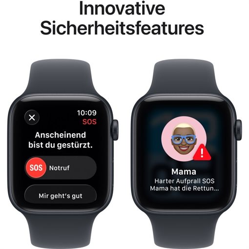Apple Watch SE 3 Midnight Alu Band:Midnight Gr, M/L 64GB 44mm LTE GPS