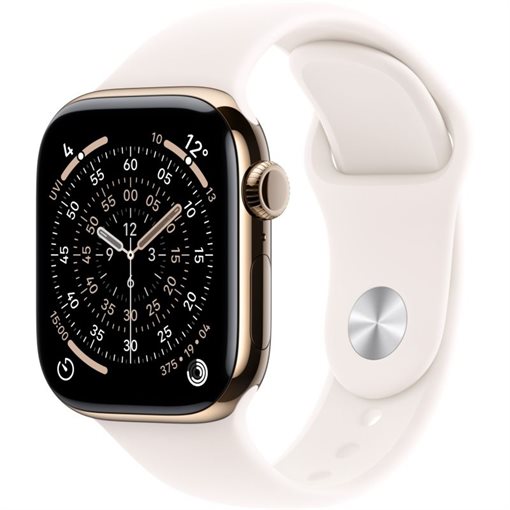 Apple Watch Series 11 Gold Titan Band:Hellrosa Gr, M/L 64GB 42mm LTE GPS
