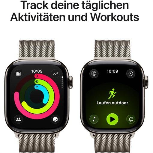 Apple Watch Series 11 Natürliches Titan Band:Natürlich Gr, S/M 64GB 46mm