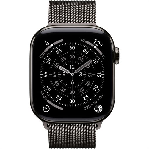 Apple Watch Series 11 Schiefertitan Band:Schiefer Gr, M/L 64GB 46mm LTE
