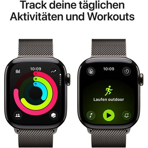 Apple Watch Series 11 Schiefertitan Band:Schiefer Gr, S/M 64GB 46mm LTE