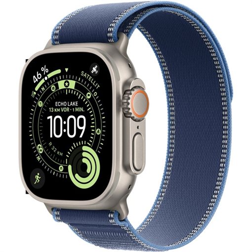Apple Watch Ultra 3 Natürliches Titan Band:Blue/blue Gr, S/M 64GB 49mm