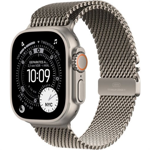 Apple Watch Ultra 3 Natürliches Titan Band:Natürlich Gr, L 64GB 49mm