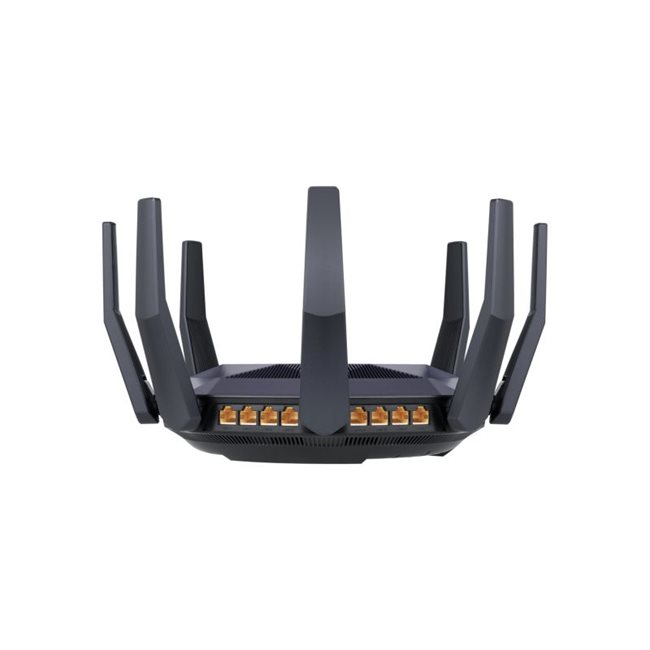 ASUS RT-AX89X Wireless Router 8-Port-Switch 10 GigE WAN-Ports: 2