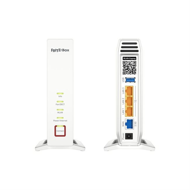 AVM FRITZ!Box 4060 Wireless Router 3-Port-Switch GigE, 2.5 GigE Dual-Band