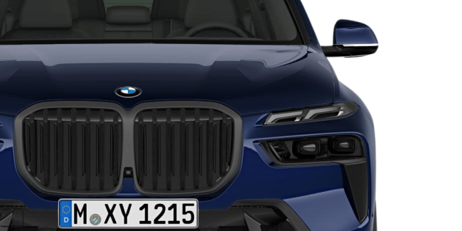 BMW X7 xDrive40d Diesel Blau