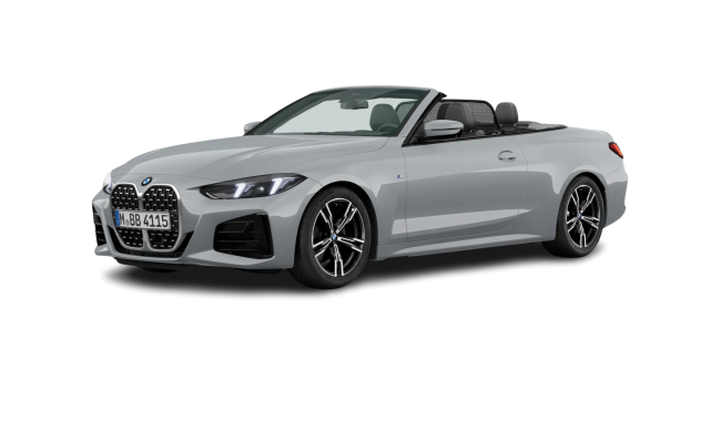 BMW 4er Cabrio 420i Cabrio A Benzin Grau