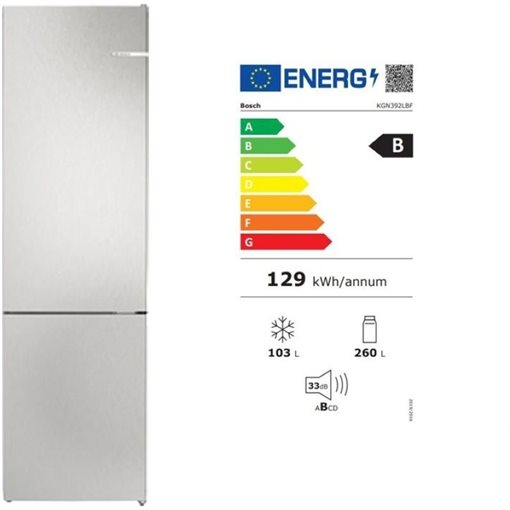 Büro Küchenbundle S TQ727D03, KGN392LBF, FEL023MS2