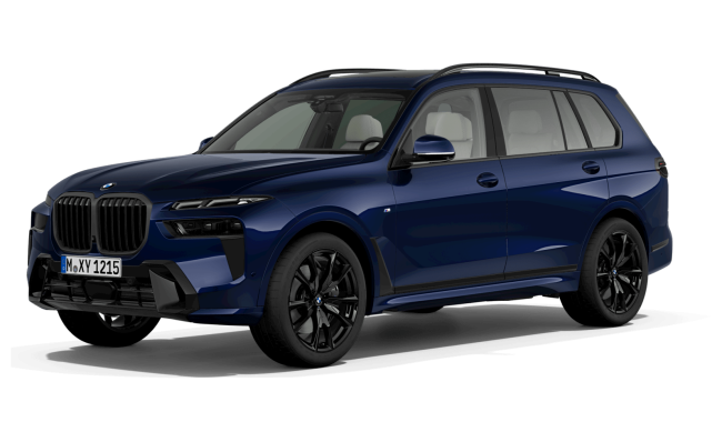 BMW X7 xDrive40d Diesel Blau